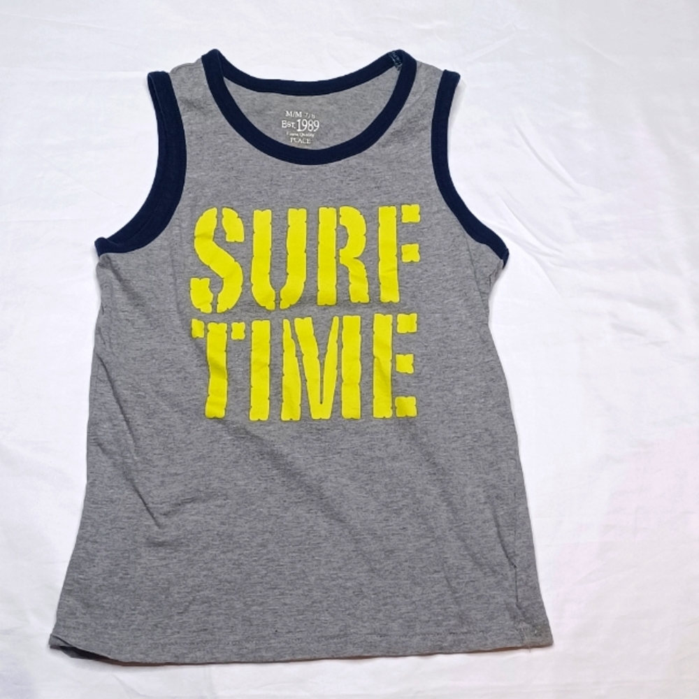 Children's Place Boy's Graphic Tank Top Size Medium (7-8)